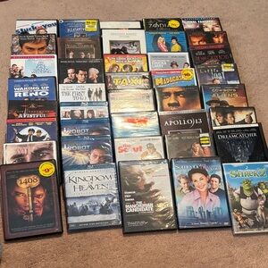 Assorted DVD Movie Collection 40 total